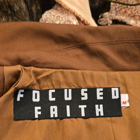 Brown Women's Jacket - Picture 5 of 8